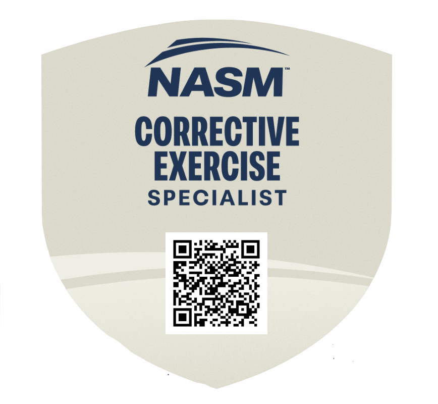 NASM Corrective Exercise Specialist official badge