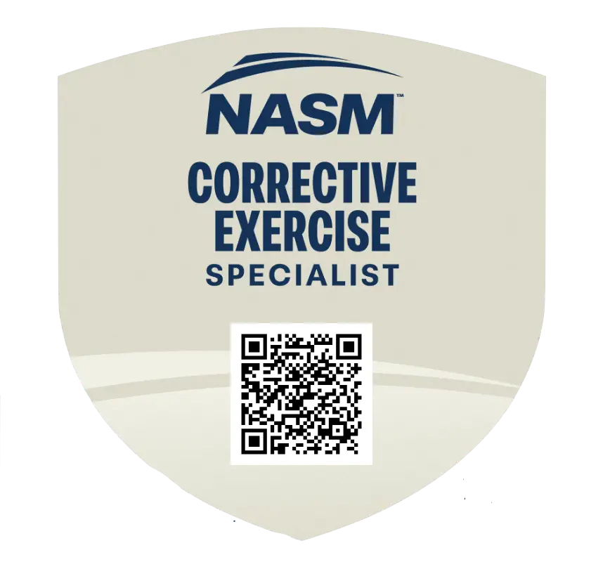 NASM Corrective Exercise Specialist official badge